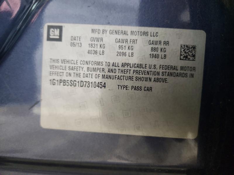 2013 Chevrolet Cruze ls