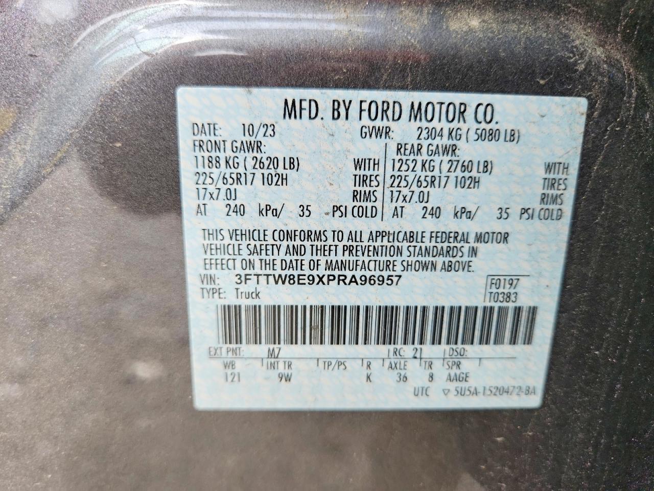 2023 Ford Maverick XL