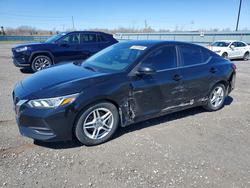 Nissan salvage cars for sale: 2020 Nissan Sentra sv