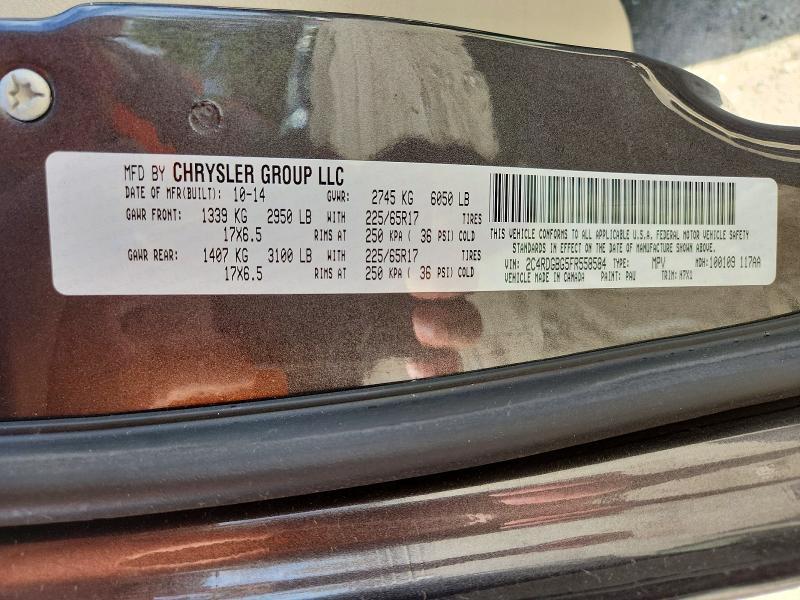 2015 Dodge Grand Caravan se