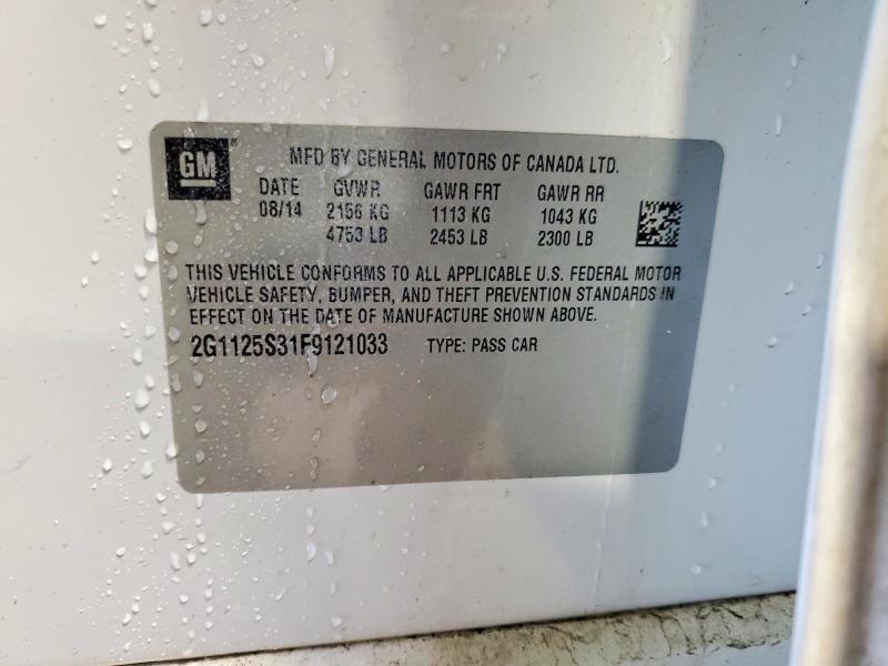 2015 Chevrolet Impala lt