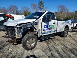 Salvage trucks for sale at West Warren, MA auction: 2017 Ford F350