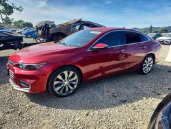 Chevrolet salvage cars for sale: 2016 Chevrolet Malibu Premier