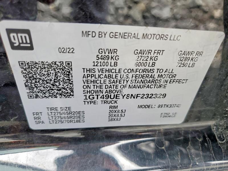 2022 GMC Sierra K3500 SLT