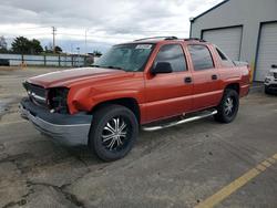 Salvage trucks for sale at Nampa, ID auction: 2003 Chevrolet Avalanche K1500