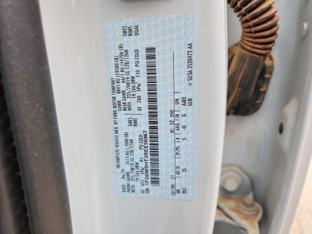 2024 Ford F550 Super Duty Utility / Service Truck