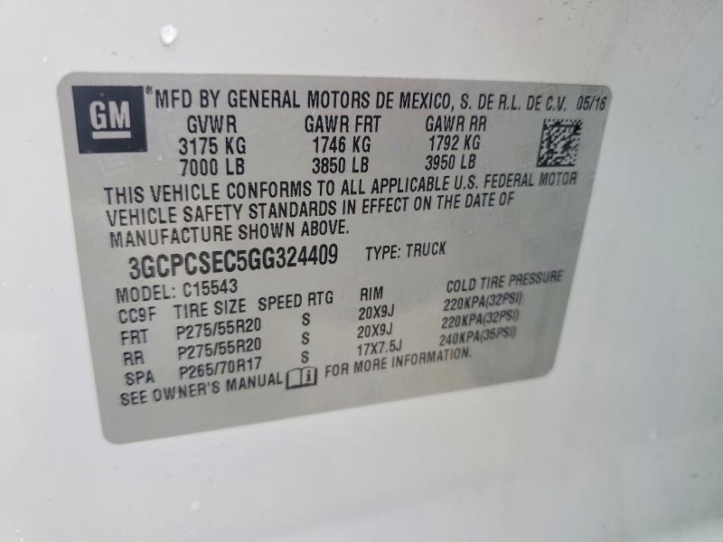 2016 Chevrolet Silverado C1500 LTZ