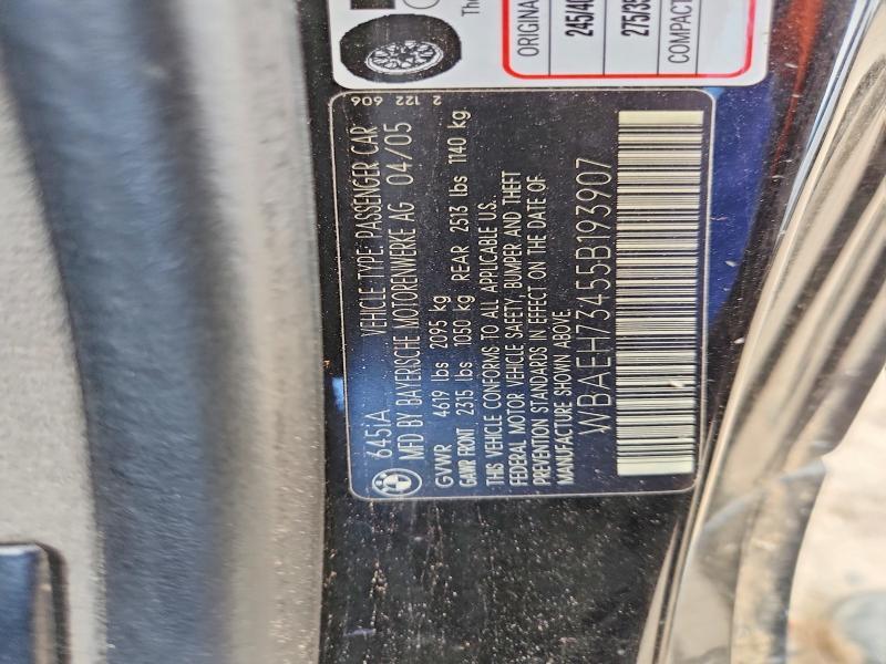 2005 BMW 645 ci Automatic