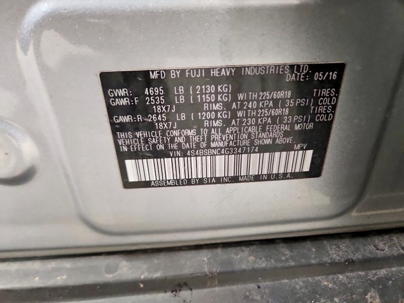 2016 Subaru Outback 2.5i Limited