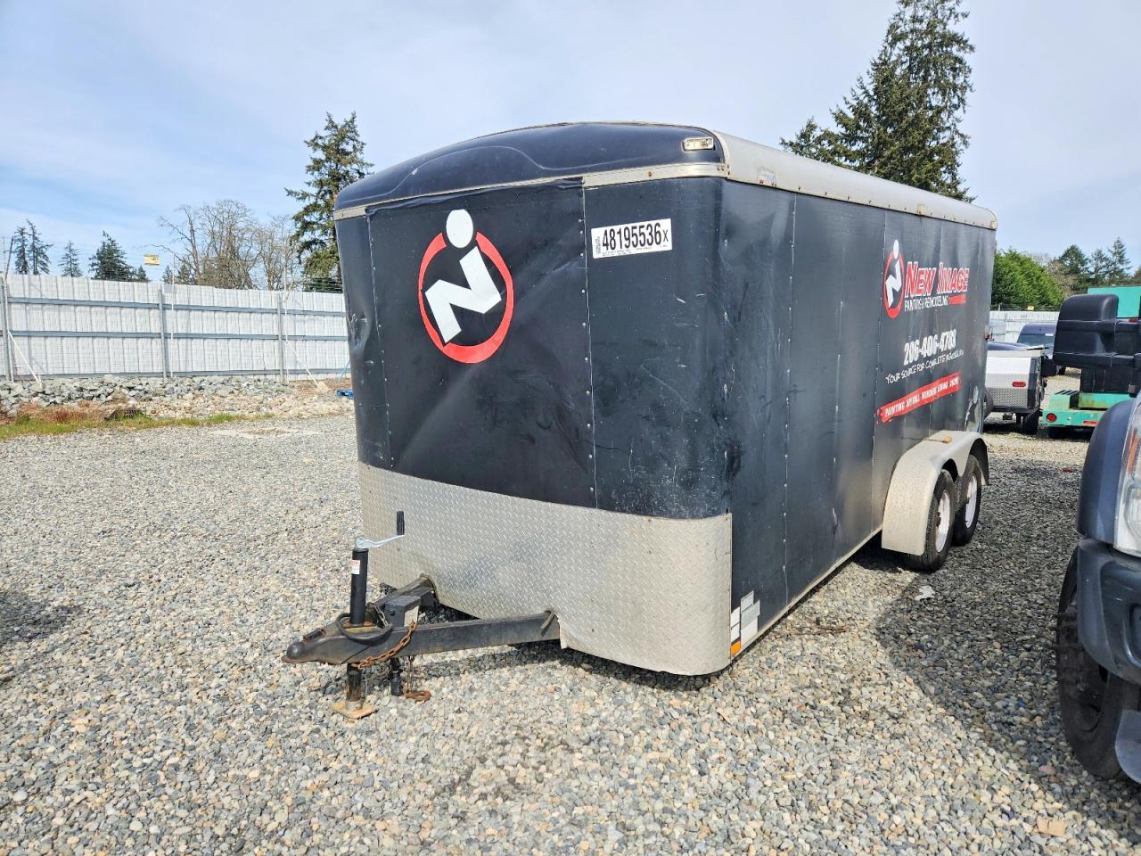 2007 Mirage MXL716TA2 Enclosed Cargo Trailer