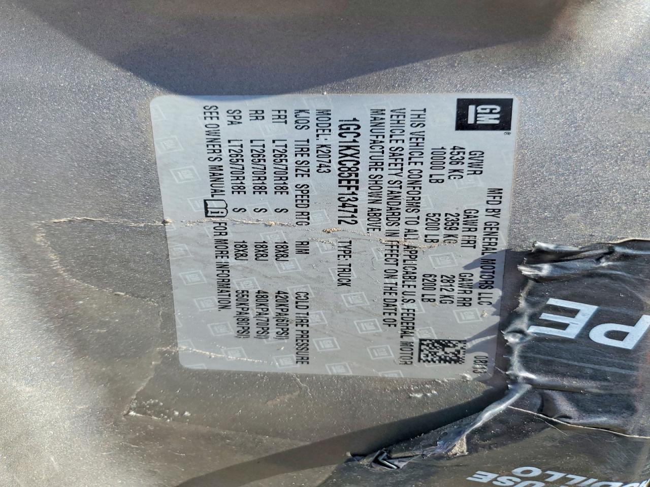 2014 Chevrolet Silverado K2500 Heavy Duty LT