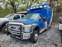 Salvage trucks for sale at York Haven, PA auction: 2016 Ford F550 Super Duty Ambulance