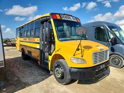 Salvage trucks for sale at Grand Prairie, TX auction: 2008 Thomas SAF-T-LINER C2-School Bus