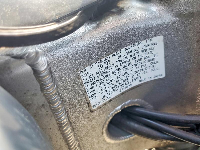 2003 Kawasaki ZX1200 C