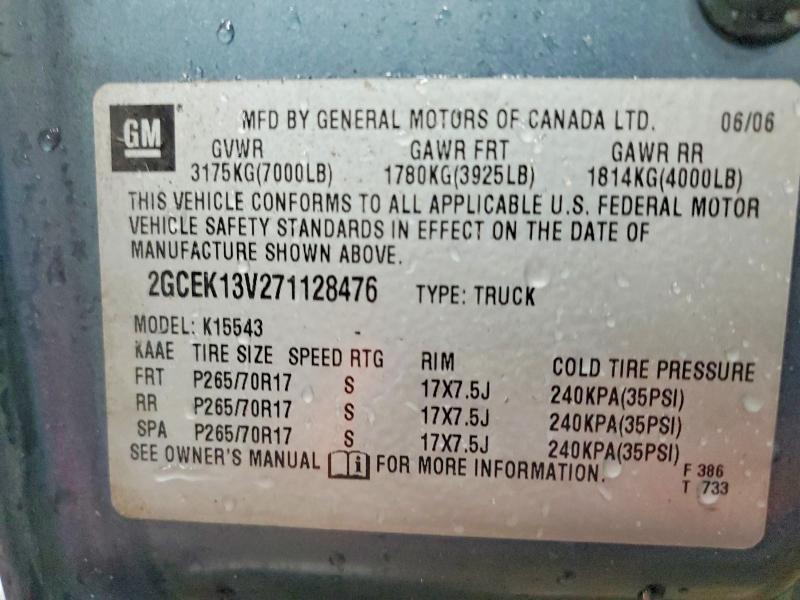 2007 Chevrolet Silverado K1500 Classic Crew Cab