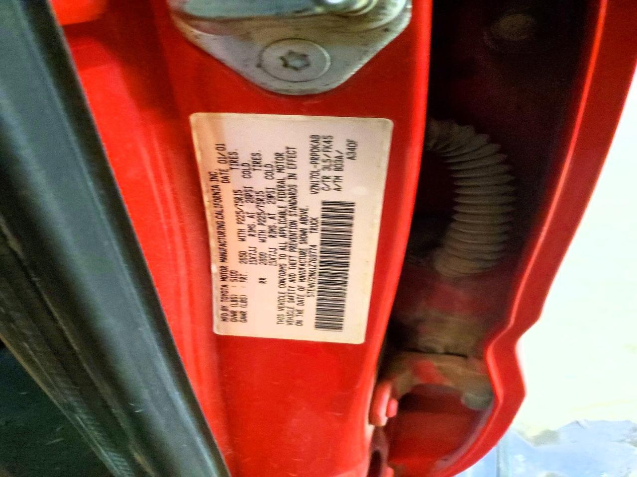 2001 Toyota Tacoma V6