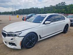 BMW 7 Series salvage cars for sale: 2016 BMW 750 i