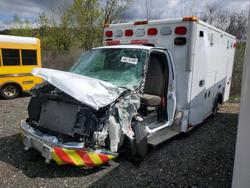 Vehiculos salvage en venta de Copart Marlboro, NY: 2021 Chev Rolet Express Ambulance