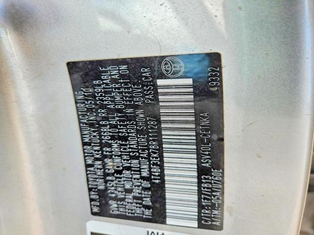 2011 Toyota Camry Base