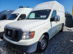 Salvage trucks for sale at Jacksonville, FL auction: 2014 Nissan NV 2500 Utility / Service Van