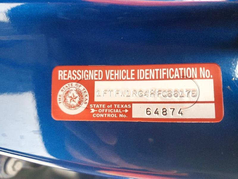 2017 Ford F150 Raptor