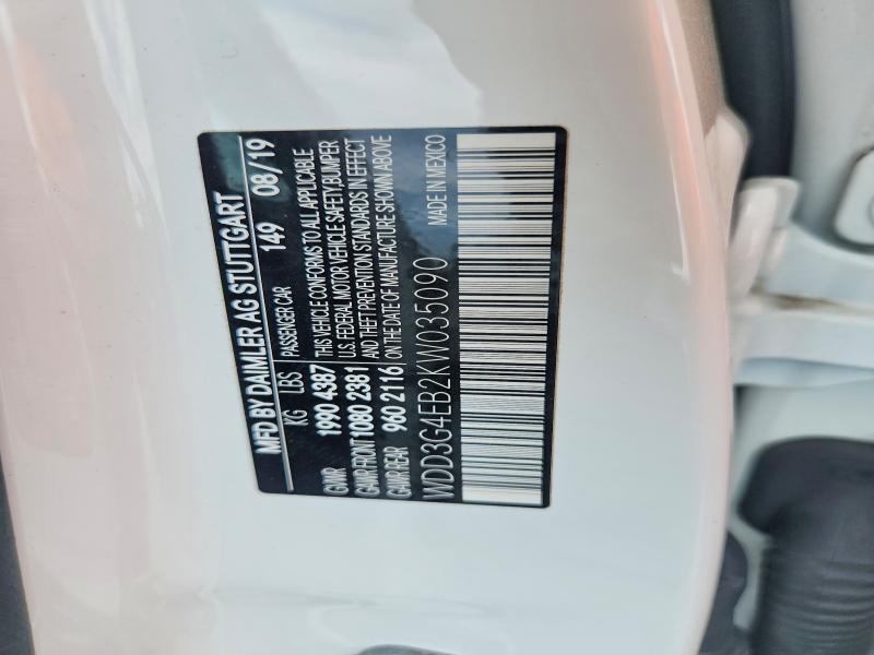 2019 Mercedes-Benz A 220