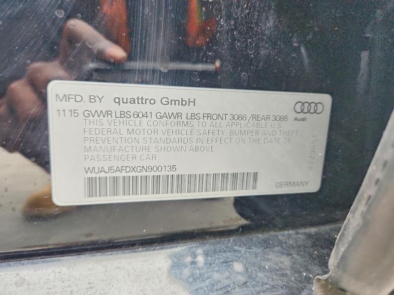 2016 Audi S8 Plus Quattro