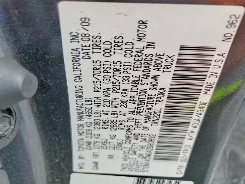 2010 Toyota Tacoma Base