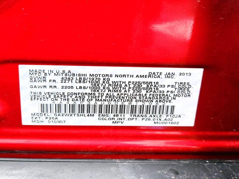 2013 Mitsubishi Outlander Sport es