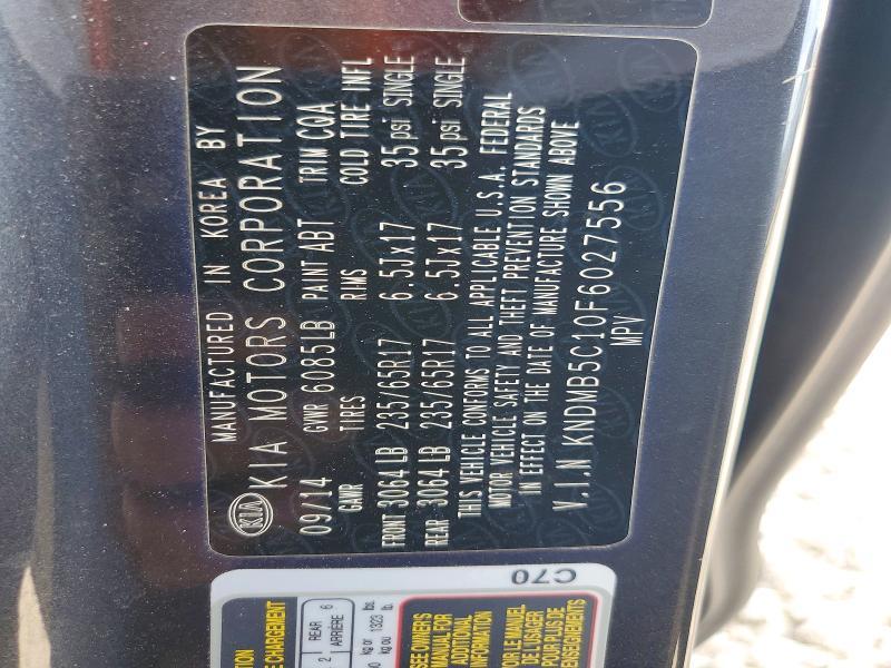 2015 KIA Sedona lx