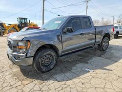Salvage trucks for sale at Chicago Heights, IL auction: 2023 Ford F150 Super Cab