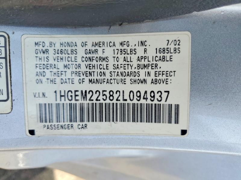 2002 Honda Civic lx