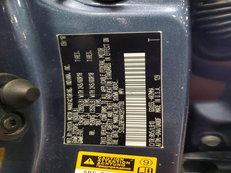 2019 Toyota Highlander xle