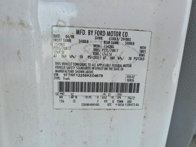 2008 Ford F150