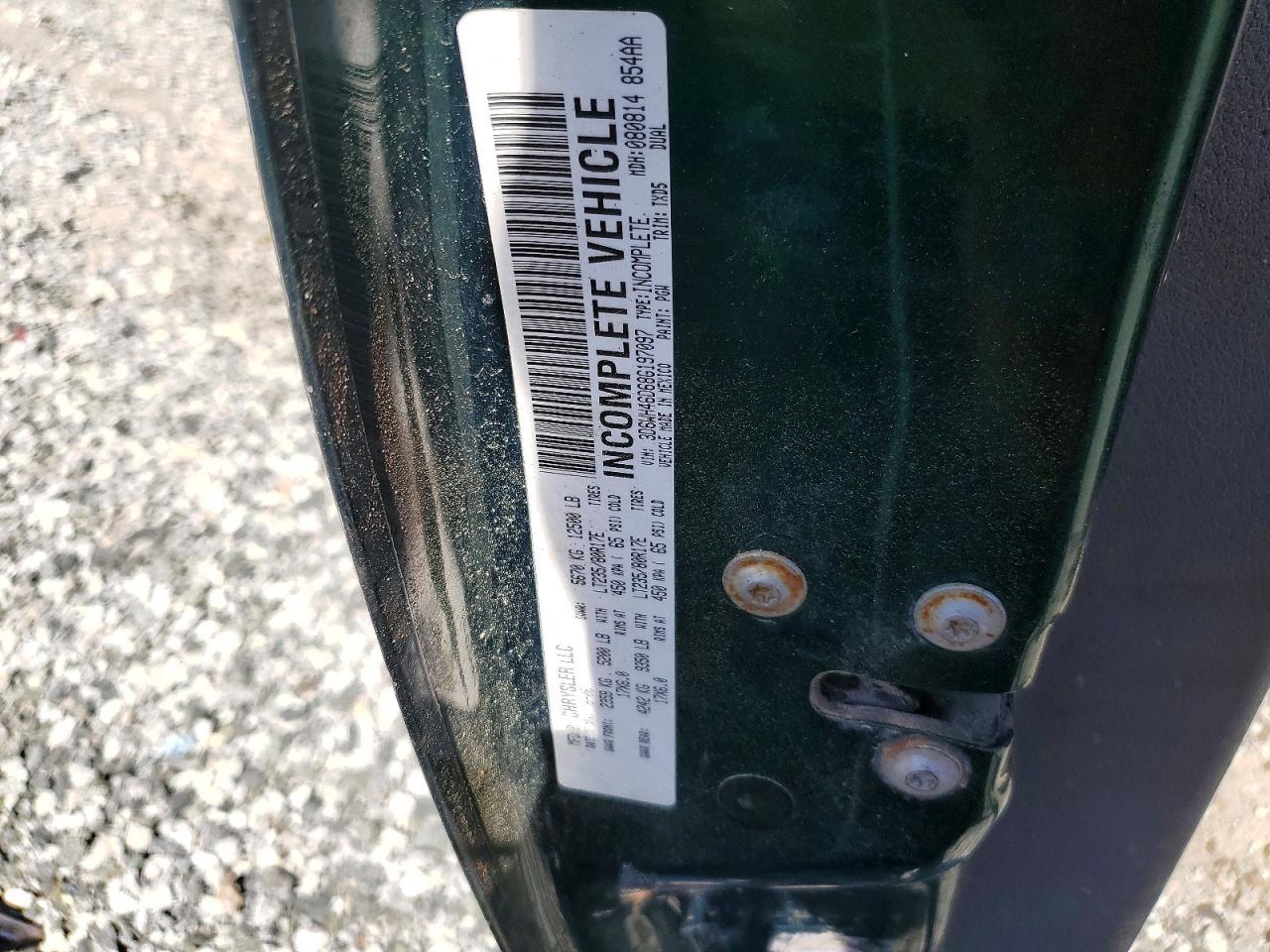 2008 Dodge RAM 3500 ST Dump Flatbed Truck