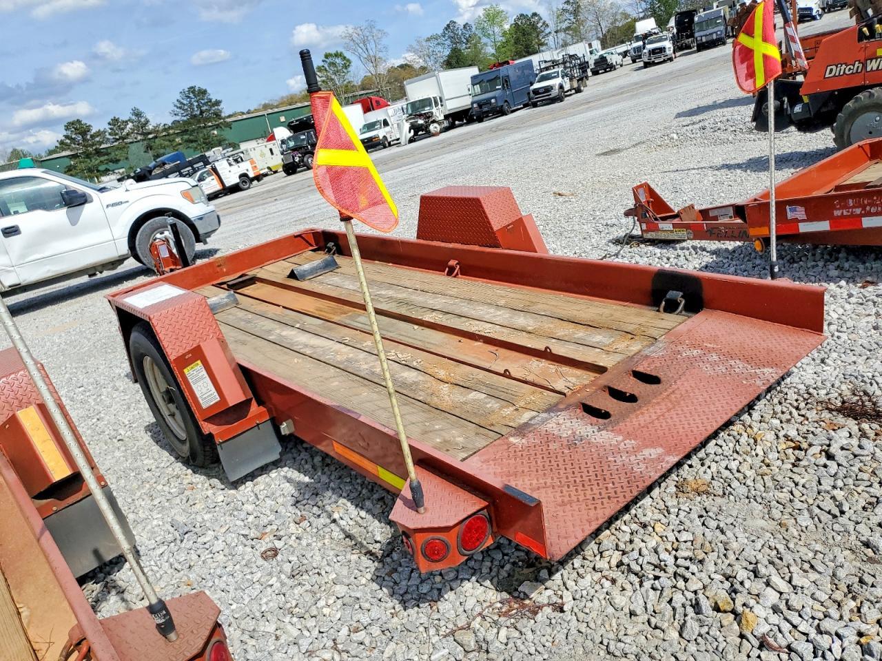 2017 Felling FT-6 T-1 Tilt Deck Equipment Trailer