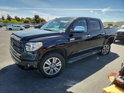 Toyota salvage cars for sale: 2019 Toyota Tundra Platinum