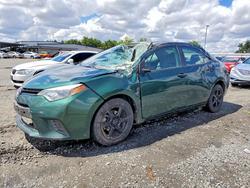Toyota salvage cars for sale: 2015 Toyota Corolla le