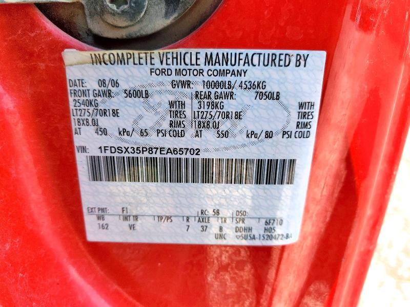 2007 Ford F350 Super Duty Utility / Service Truck