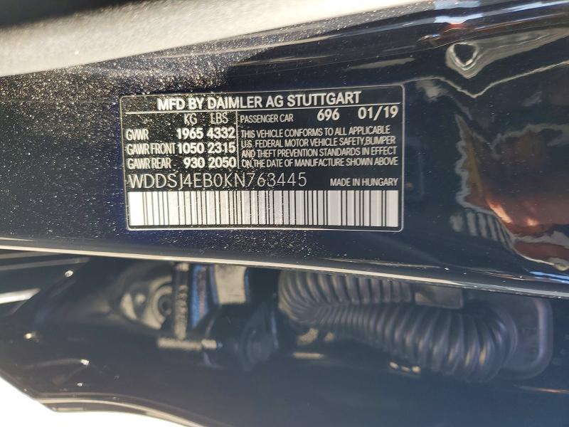 2019 Mercedes-Benz Cla 250