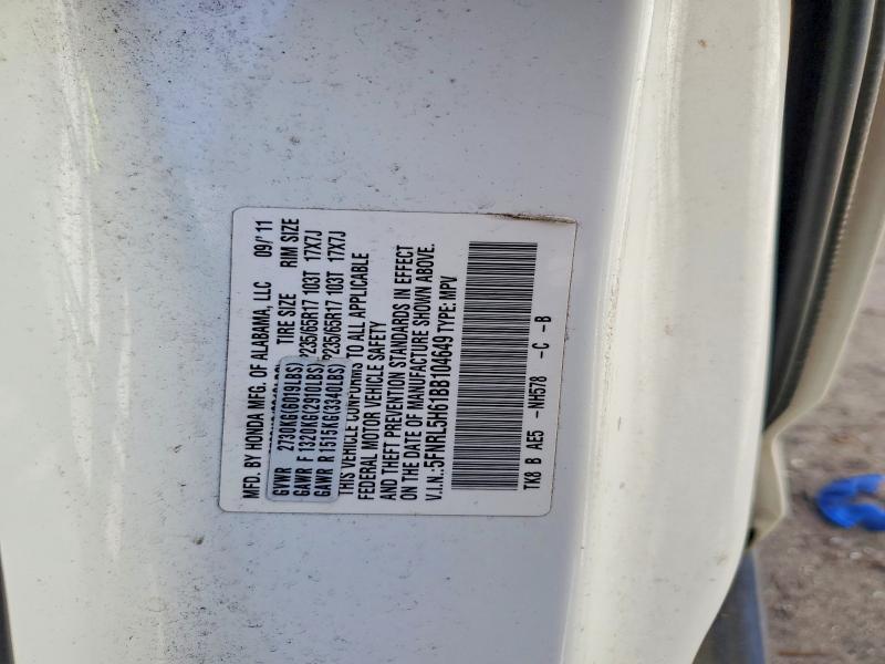 2011 Honda Odyssey exl