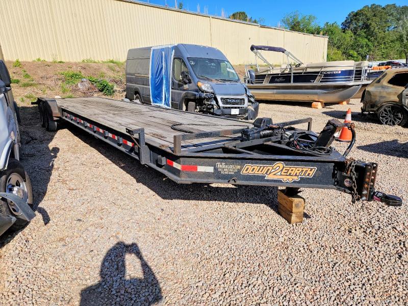 2021 Down To Earth DTE8236WCH7B Tilt Deck Equipment Trailer