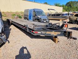 Salvage trucks for sale at Knightdale, NC auction: 2021 Down To Earth DTE8236WCH7B Tilt Deck Equipment Trailer