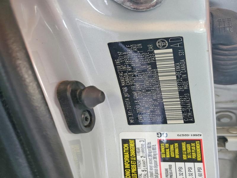 2018 Toyota Corolla le