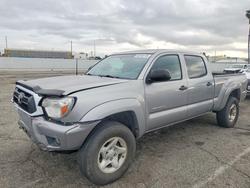 Salvage trucks for sale at Van Nuys, CA auction: 2014 Toyota Tacoma Double Cab Prerunner Long BED