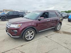 2019 Ford Explorer Limited en venta en Grand Prairie, TX
