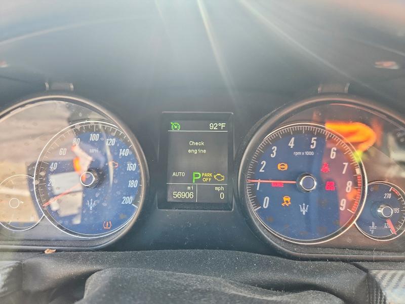 2017 Maserati Granturismo s