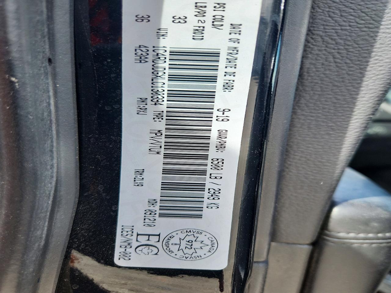 2020 Dodge Durango gt