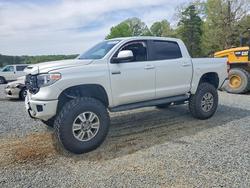 Salvage cars for sale from Copart Concord, NC: 2021 Toyota Tundra Platinum