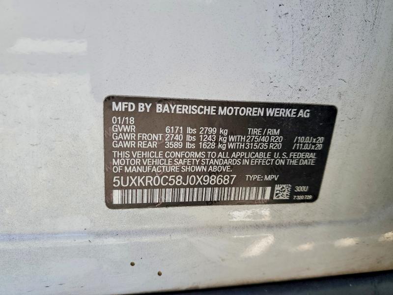 2018 BMW X5 Xdrive35i